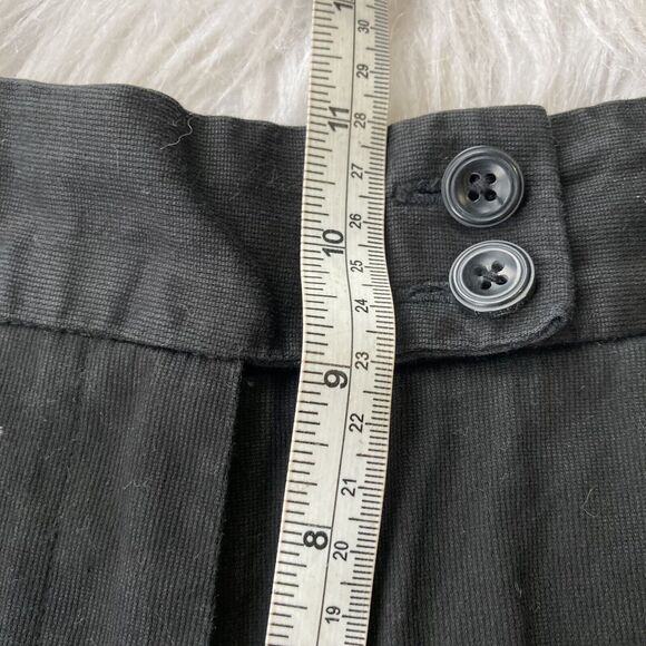 George Dress Pants Sz 10 London Fit Flat Front Womens Black Polyester Blend - Picture 10 of 10